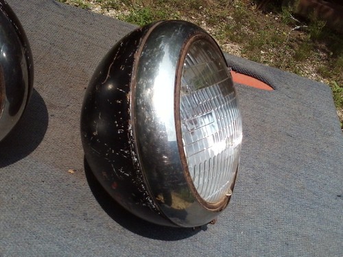 Hot rat rod patina - rat, headlights