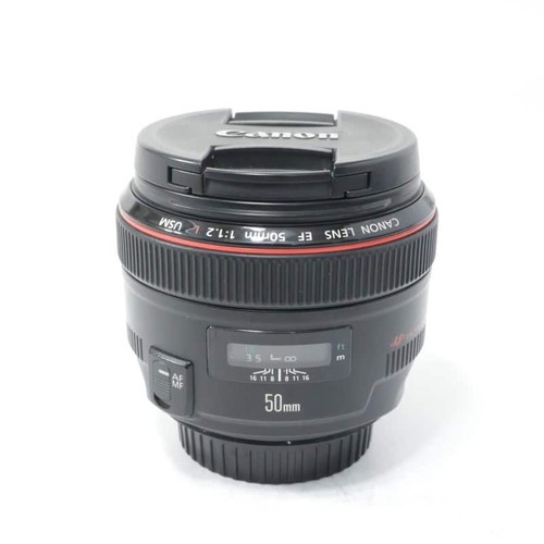 Objectif canon 50mm 1 2l - ef,