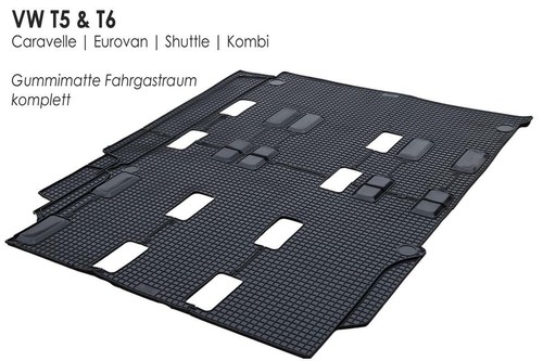 Tapis caoutchouc adapté vw - en,