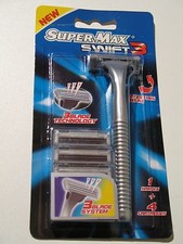 RASOIR 3 LAME TETE PIVOTANTE +