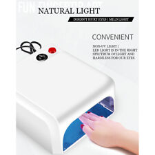 BIOAQUA 110V 36W Cure UV Lamp Nail Dryer & Nail Polishes Glue Art Tools Set Kit