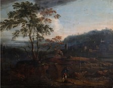 Oil On Canvas Flemish School
