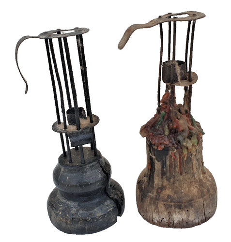 Anciens bougeoirs rat - bougeoirs, de