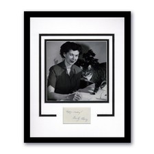 Beverly Cleary "Ramona the Pest" Author AUTOGRAPH Signed Framed 11x14 Display