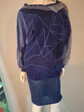  VINTAGE  ROBE 1980 VTG DRESS