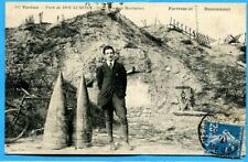 CPA: Verdun - Fort de Douaumont - two large pots / war 14-18 / 1921