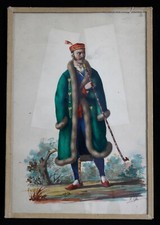 Aquarelle représentant un