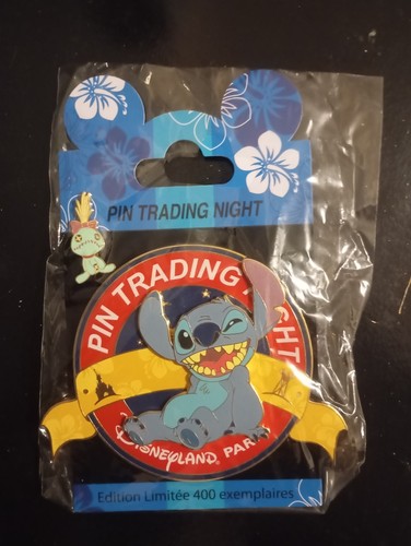 Pin trading night stitch - pin, jumbo