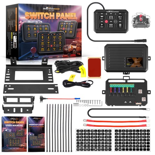 Tableau commande touches rgb - 6,