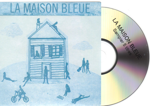 Maison bleue promo - bleue, cd