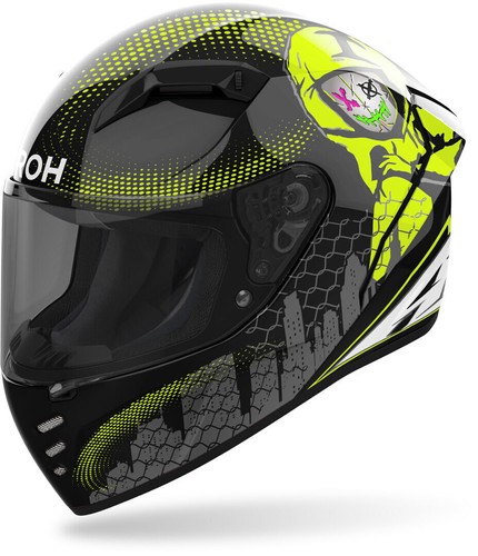 Full face motorcycle helmet - face,