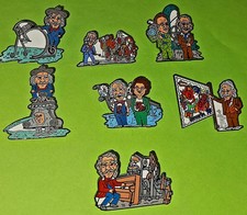 7 PIN'S PIN HUSBAND OF NIKI DE ST PHALLE JEAN TINGUELY MAN ARTIST SCULPTOR RARE