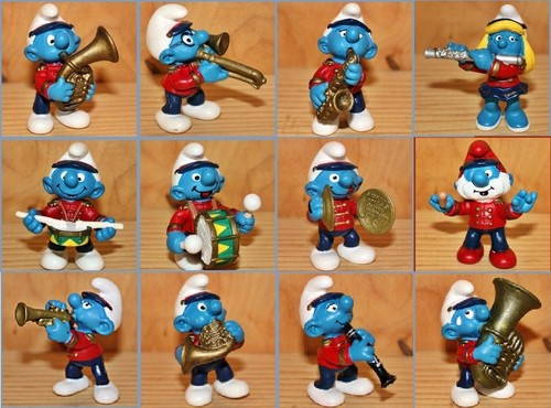 Schtroumpf figurines de la - :,