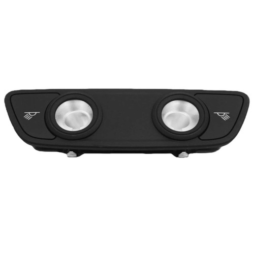 Black rear interior dome - black,