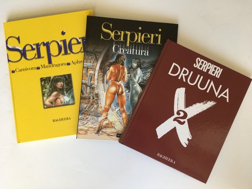 Druuna serpieri - druuna-serpieri, (bagheera)