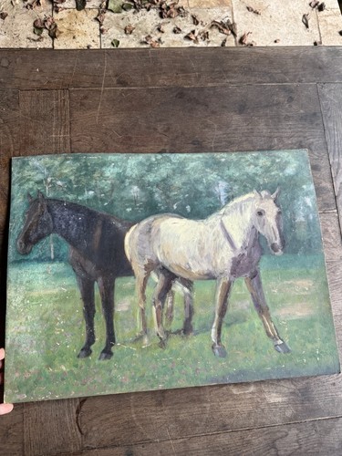 étude cheval peinture - Étude,