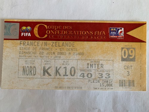Ticket match coupe - ticket,