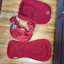Bugaboo Stroller RED Cameleon Hood, Fleece Liner, Seat Liner