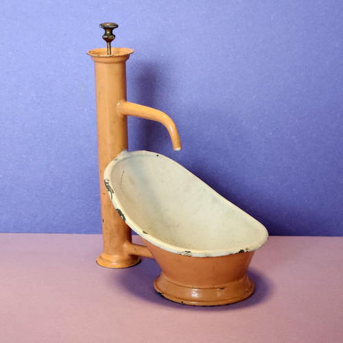 Jouet ancien petite fontaine - ancien,