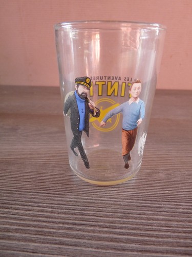 Verre moutarde amora tintin - amora,