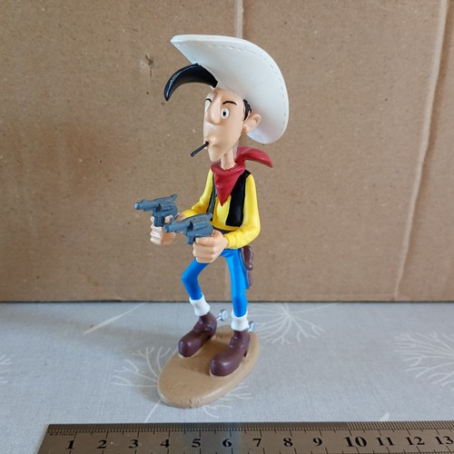 Lucky luke résine marie - lucky,