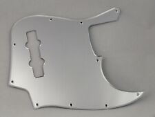 Argent Miroir Scratch Plaque pour USA FENDER Jazz J BASS Guitare