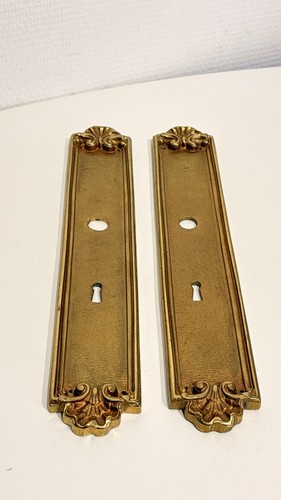 Ancienne paire plaques - ancienne,