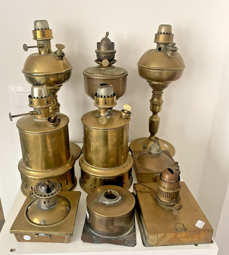 Lot lampes train - 9, de