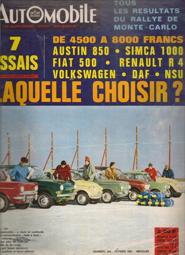 Automobile 250 1967 - l'automobile,