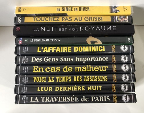 Lot dvd jean gabin dont - 10, 6