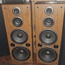 Vintage Technics SB-A36 3 Way speakers Tower Floor Standing Speakers Set of 2 