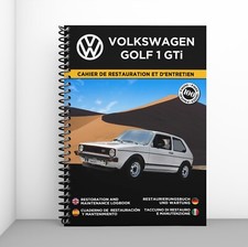 VOLKSWAGEN GOLF 1 GTI : Cahier