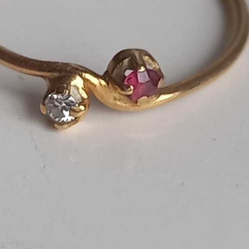 Bague poinçon tête - or, 18