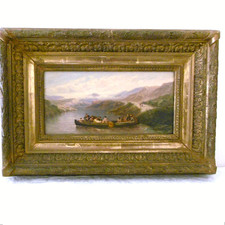 Tableau et cadre XIXème