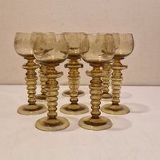 Série 8 verres à vin du Rhin