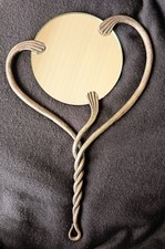 MAGNIFIQUE MIROIR À MAIN EN