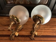 Paire d'appliques murales en