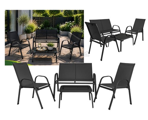 Set mobilier terrasse - jardin, 4