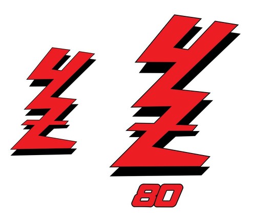 Yamaha 1989 decal - yz,