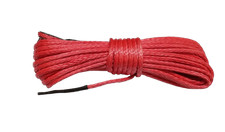 Corde synthétique rouge pour
