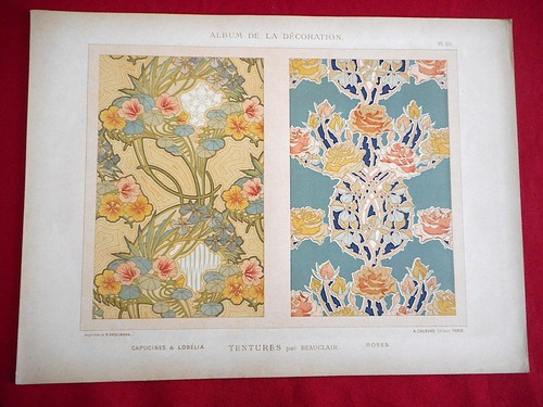 Art nouveau decoration - nouveau, 1900