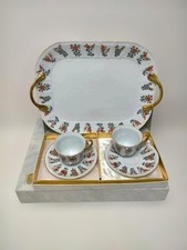 Lot de 2 tasses et soucoupes