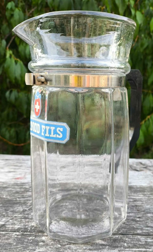 Ancienne carafe publicitaire