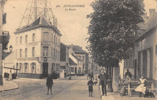 Cpa belgique jette saint - cpa,