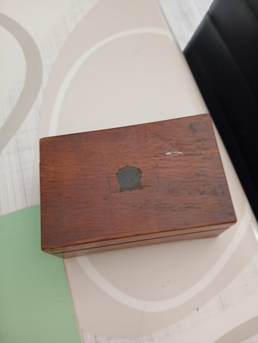 Boîte ancienne bois année - bois,