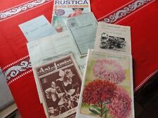 lot de revues publicitaires