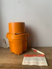 robot moulinex vintage orange