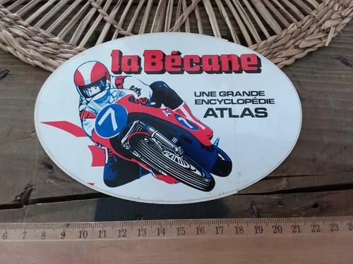 Ancien autocollant moto - , la