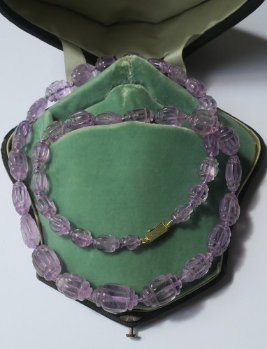 Superbe collier améthyste