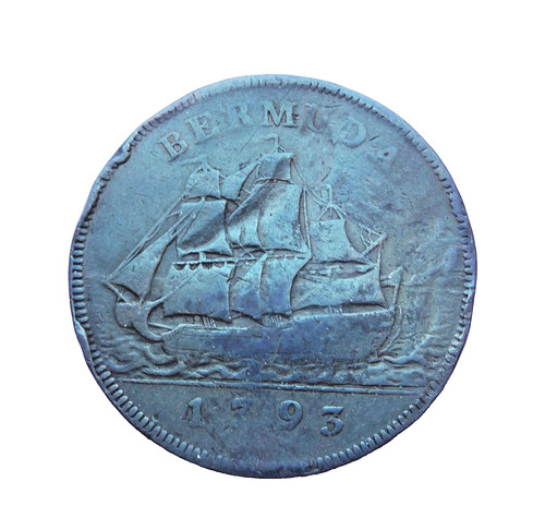 Canada bermudes penny 1793 - bermudes,